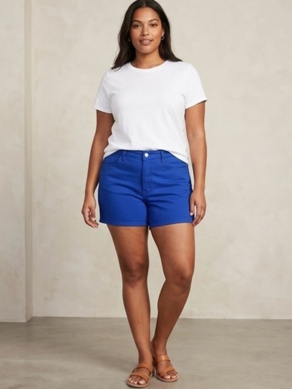 Old Navy Women's Royal Blue Jean Shorts